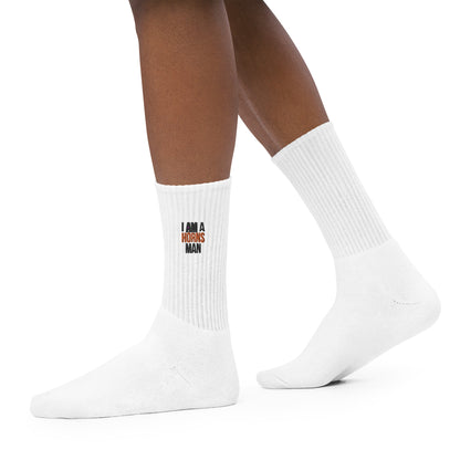 Hornsman Embroidered socks